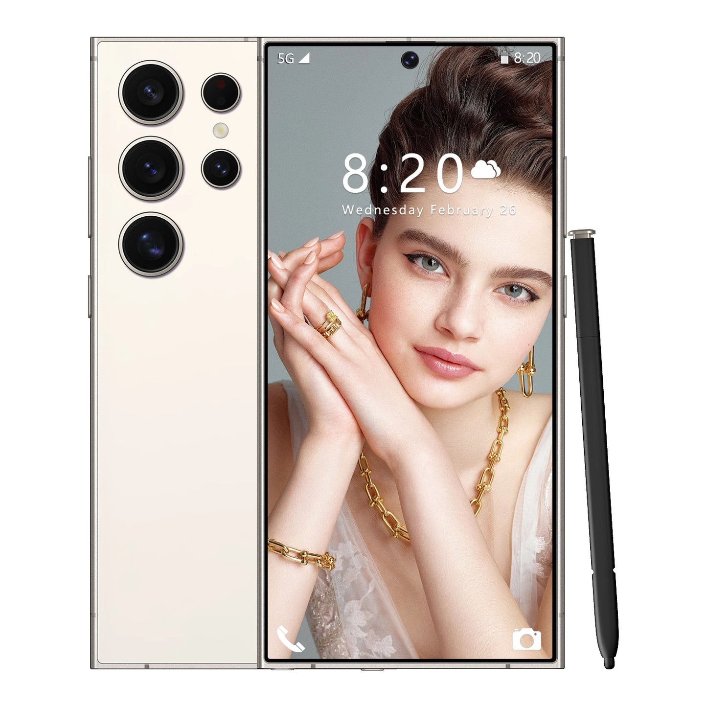 Wholesales S24 Ultra 7.4inch 512GB Telephone Unlock 4G Smartphone Android 14.0 Cell Phone S23 S24 Mobile Phones