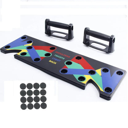 Multifunction Push-up Bars 9 in 1 System Push-up Board Vibration Plate with Push-up
