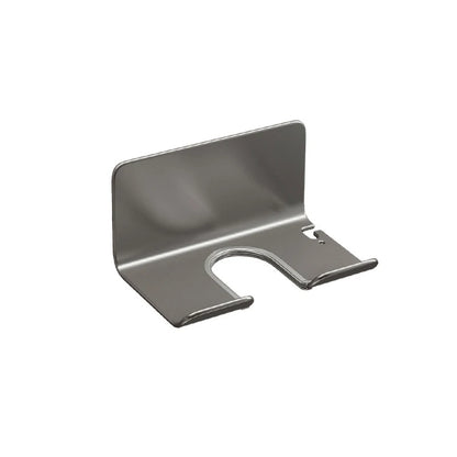 White Gun Grey Bathroom Aluminum Hair Dryer Tools Storage Holders Wall Mounted Shelf Storage Rack