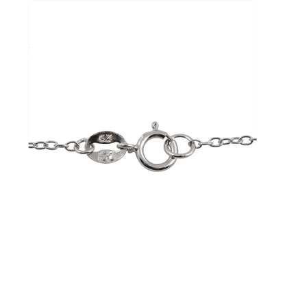 TD Collette Z Platinum Clear Pear with Round Cubic Zirconia Swirl Pendant Necklace Geometric Sterling Silver Rhodium Plating