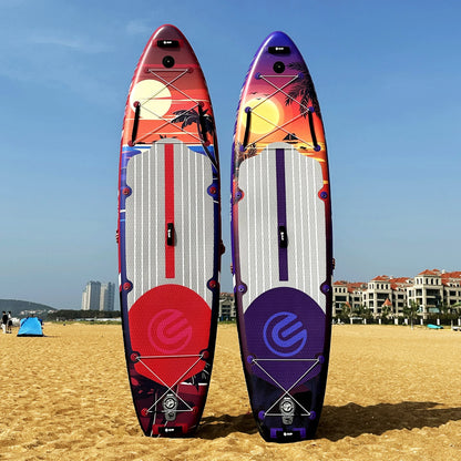 ESUP 11ft Double Wall Fabric Inflatable SUP Board PVC Premium Board for Expert Surfers Big Wave Board for Challenging Waters