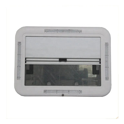Hot Selling 500x500mm Modified Car Roof Window and Motorhome RV Skylight with LED Light