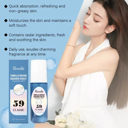 Roxelis Natural Light Fragrant Orchid Body Fragrance Fresh And