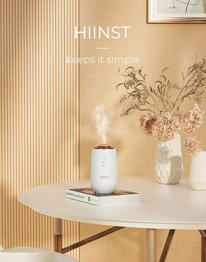 HIINST Waterless Diffuser for Essential Oil Luxury Aromatherapy Diffuser Rechargeable Aroma Diffuser for Home Room