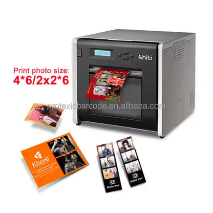 HiTi 4x6" Media for Photo Printer P520L & P520L, 500 Sheets to a Roll, 2 Rolls in a Box