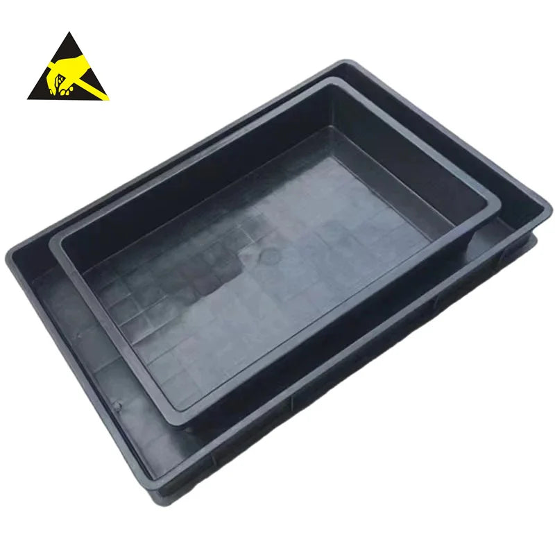 Time-Limited Colored Bins Small Case Storage Racks Anti Static Bag And Box Esd Container Tray