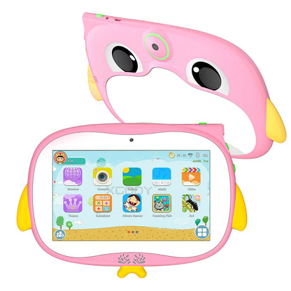 2024 New Model  Android 10 7 Inch Oem Android Tablet in Stock Wifi Tablet  Educational Tablet for Children Best Gift RAM 4+64GB