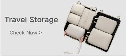 Factory 6 Pieces of Sets Portable Clothes Pouch Travel Bag Set Suitcase Organizers Packing Cubes Luggage Organizer for Travel
