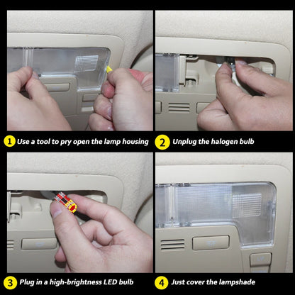 MDNG 9Pcs Canbus Indoor Lamp For MG 5 MG5 2021 2022 Vehicle Bulbs LED Interior Map Dome Trunk Light Kit No Error Car Accessories