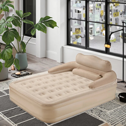 Auto-Inflating PVC Inflatable Air Mattress  Multi-Surface for Camping Home Versatile for School Hospital Bedroom Guests