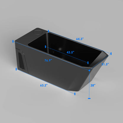 All in One Commercial Dedicated Cold Water Bath Bathtub Gym Sauna Room specialized Cold Bath Theapry