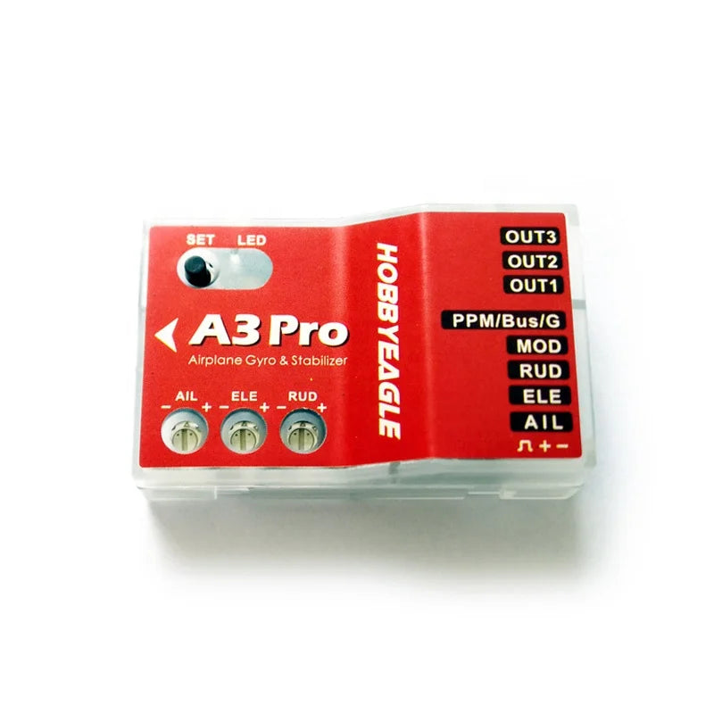 Hobbyeagle A3 Pro / A3 Pro V2 Aeroplane RC Flight Controller Stabilizer System Stabilizer Gyro for RC Airplane Fixed-Wing Copter