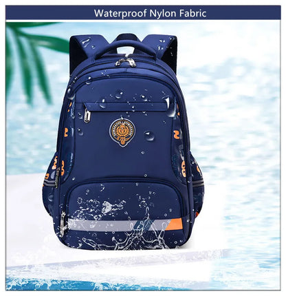 primary child school backpacks boys bookbag student luminous backpack large waterproof backpack for school teen boy schoolbag