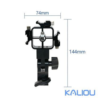 Kaliou Factory Black Photography Accessories Lamp Holder for Digital/DSLR Cameras Aluminum Alloy & Plastic Lightweight