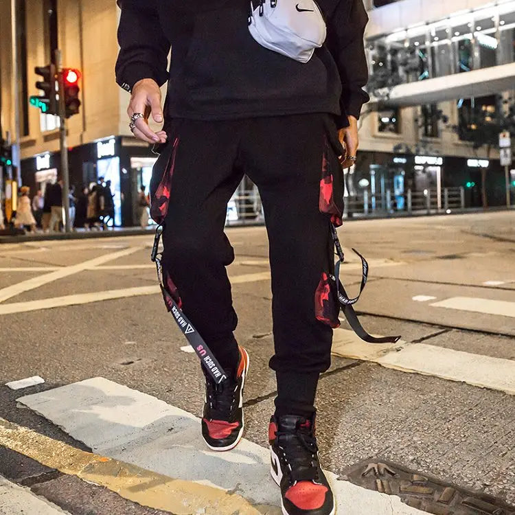 Harajuku Joggers Cargo Pants Men Fashion Casual Multi Pocket Streetwear techwear Men Women Sport Trousers Trending y2k Style
