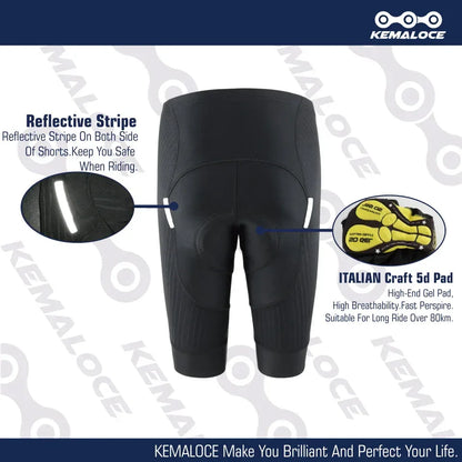 KEMALOCE Cycling Shorts MTB Men Shorts 2022 Summer Cycling Trousers Women Bicycle Short Tights Pro Bike Bicycle Team