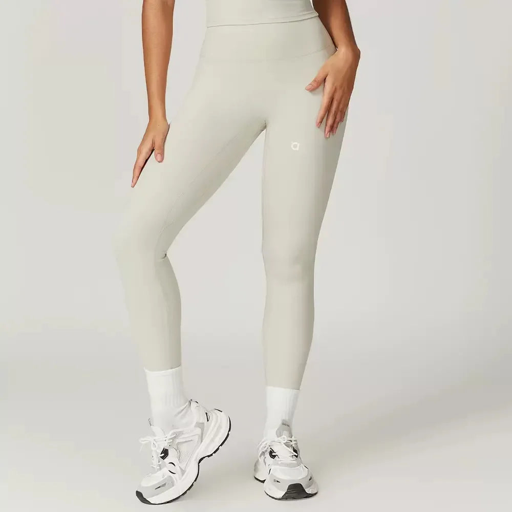 High-waisted, Soft, Tight-fitting Gym Pants, Hip-lifting Yoga Leggings, Women's Custom-made logo Leggings