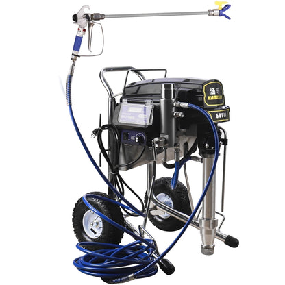 High-Power 220V Electric Airless Spray Gun Professional Latex Paint Coating High-Voltage Brushless Motor Engineering Electric