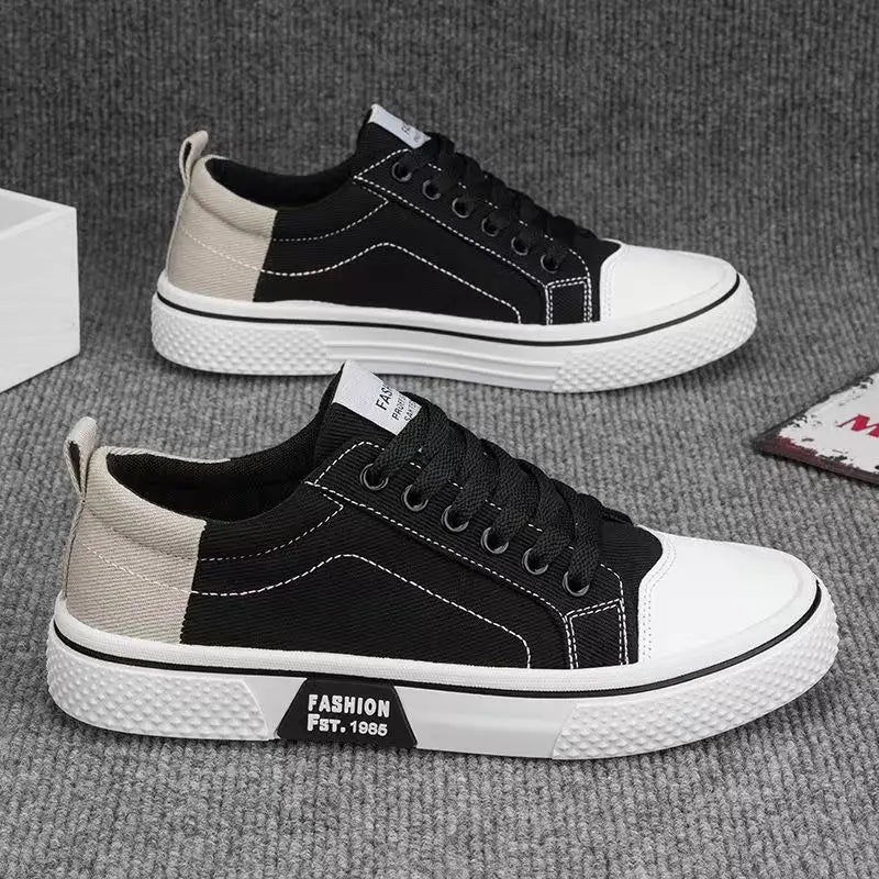 2025 Hot Sale Breathable Sneaker for Men Casual Shoes Flat Canvas Shoes