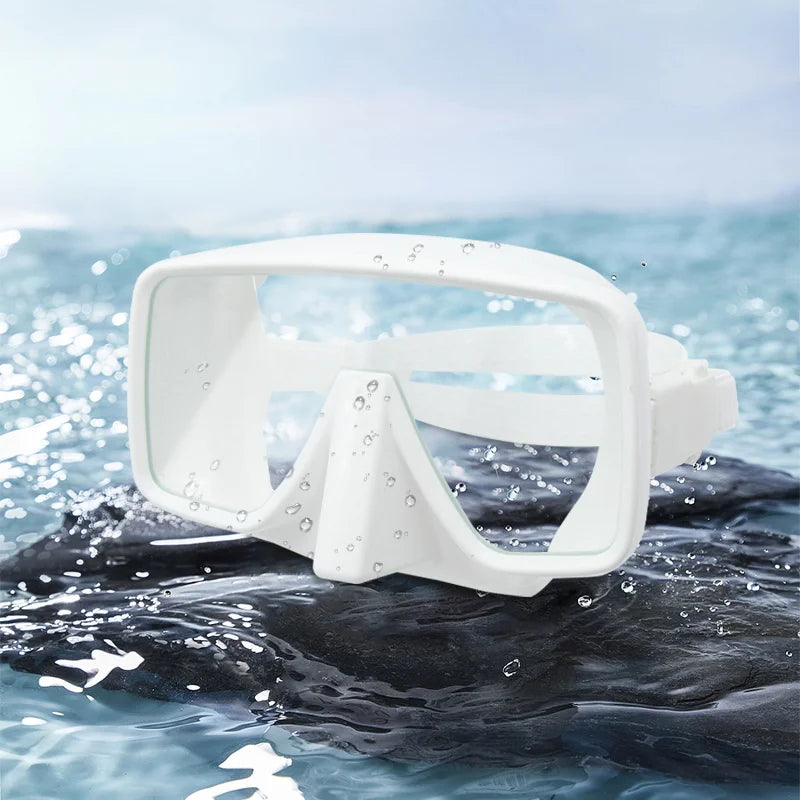Professional Low Volume Mask Spearfishing Snorkel Goggles Adult Frameless Mask for Scuba Diving Snorkeling and Freediving Masks