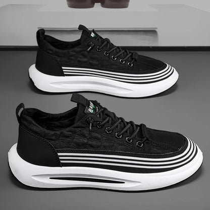 Y Black Grey Green Versatile Slip-On Men's Shoes Comfort Sneakers Ice Silk Cloth Breathable Casual Shoes for Men