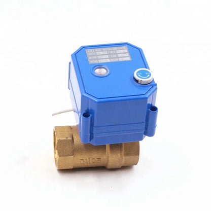 Valvula De Agua De 3 Vias 5v 12v Dn8 DN15 DN20 BSP Laton CR01 CR02 CWX-25S Valvula De Agua Electrica De 3 Vias