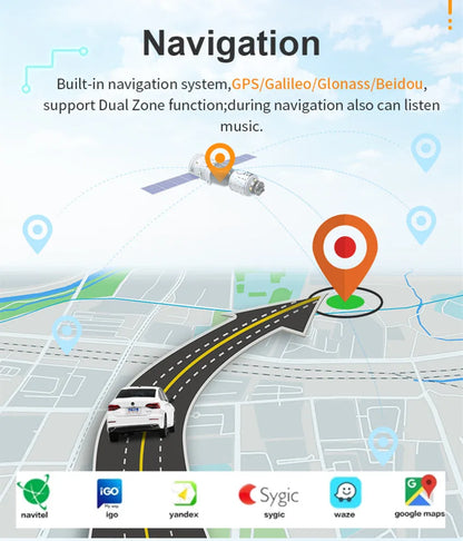 DSP Android Universal Smart Auto Multimedia Video Player Screen Autoradio GPS Navigation Head Unit Car Radio Stereo Carplay