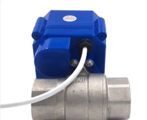 TOYI TOYI-25S Integrated Manual Electric Angle Control Valve SS304/Brass DN8~DN25 Water/Gas/Oil Valve OEM Customizable Smart by PDG ibma