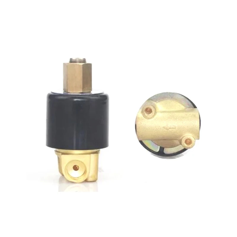 12V DC Electric Solenoid Valve Water Air N/O 1/4\" Brass Body Normally Open Type with 2W025-08-K Wire Lead OEM Customizable