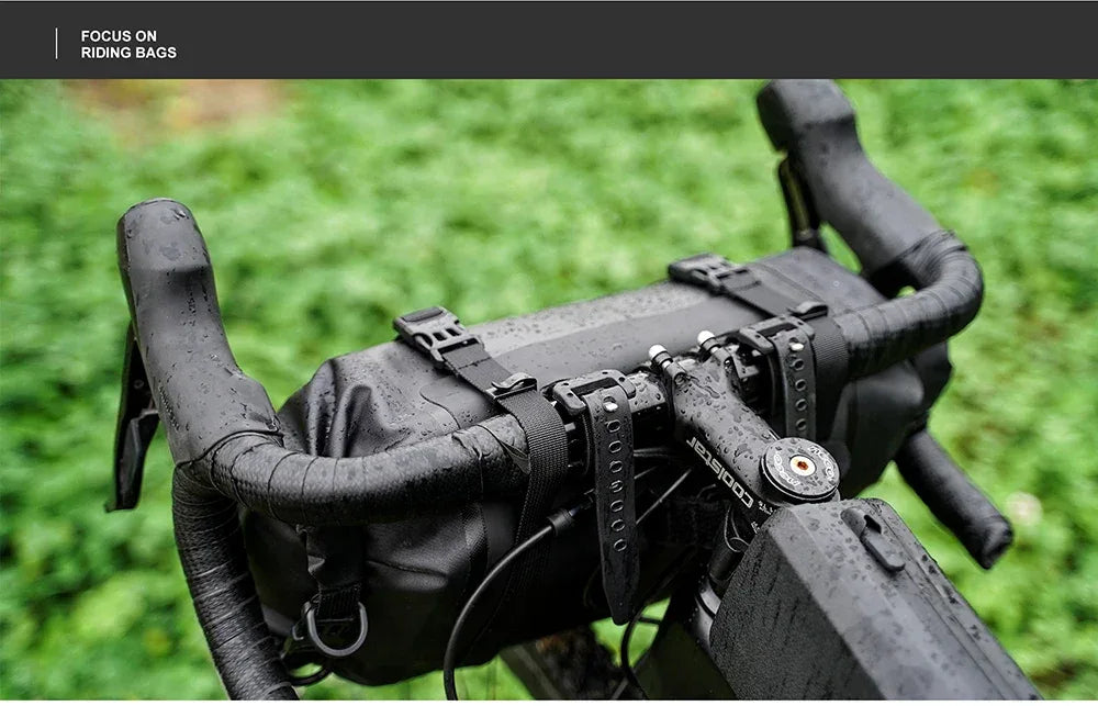 Rhinowalk Bike Handlebar Bag Waterproof Big Capacity 4L-12L  Frame Front Tube Cycling Bag Trunk Pannier Bike Accessories