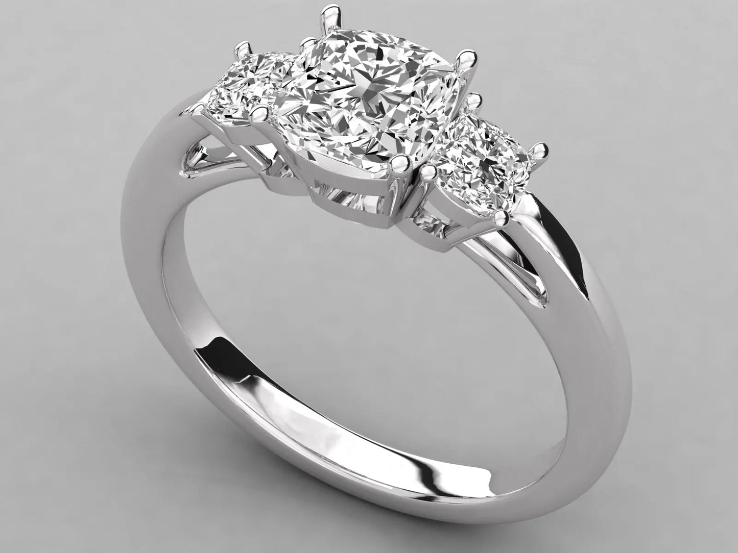 Buy KRISHNAM JEWELS Third Party Certified Natural High Quality Solitaire Diamond Ring Trendy Design for Women Wedding Occasions
