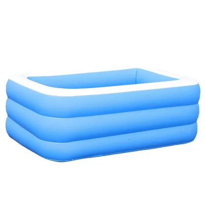 PVCAbove Ground  Inflatable Adult Kids&Adults Folding Swimming Pool for Family Summer Indoor&Outdoor Garden Waterplaying