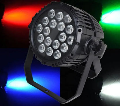 Good Quality Waterproof Outdoor RGBW 18x10W LED Par 64 Can