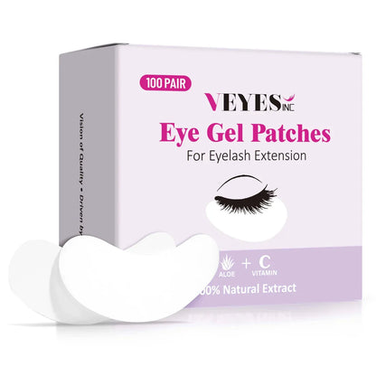 VEYES Cotton Herbal Under Eye Mask Gel Patches for Eyelash Extensions