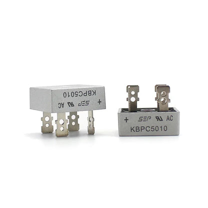 2PCS/Lot KBPC5010 Diode bridge rectifiers diodes 50A 1000V KBPC 5010 power rectifier diode electronic components