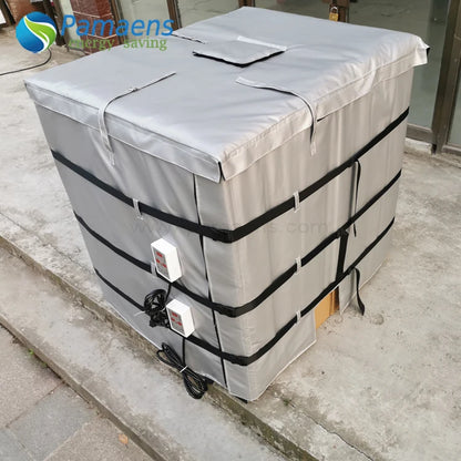 High Quality 1000 Litre IBC Tote Heater Jacket Heating Blanket with Digital Thermostat and Overheating Protection