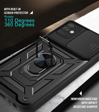 Shockproof Armor Case For Samsung Galaxy A51 A71 A52 A72 A32 4G 5G Car Holder Phone Cover For Galaxy A13 A23 A53 A73 A33 2022 5G