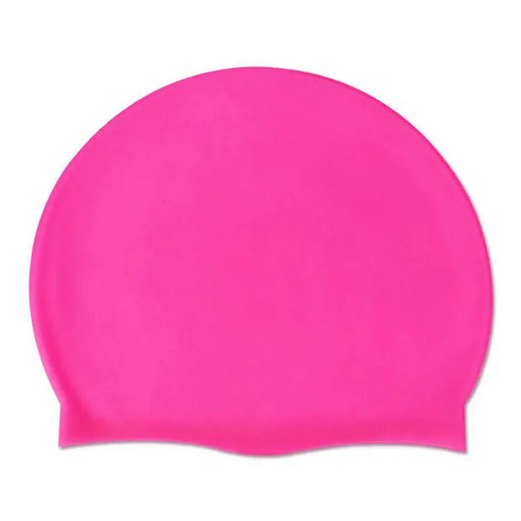 Custom Lightweight Swim Cap Silicone High Elastic Swimming Caps Professional Fitness Swim Cap for Adults and Kids