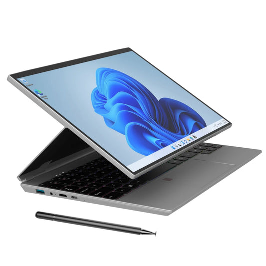 14 Inch YOGA Touch Screen Intel Celeron Business Tablet Portable Computer 1080P IPS FHD 16GB 32GB RAM 1TB ROM Laptop with Stylus by PDG ibma
