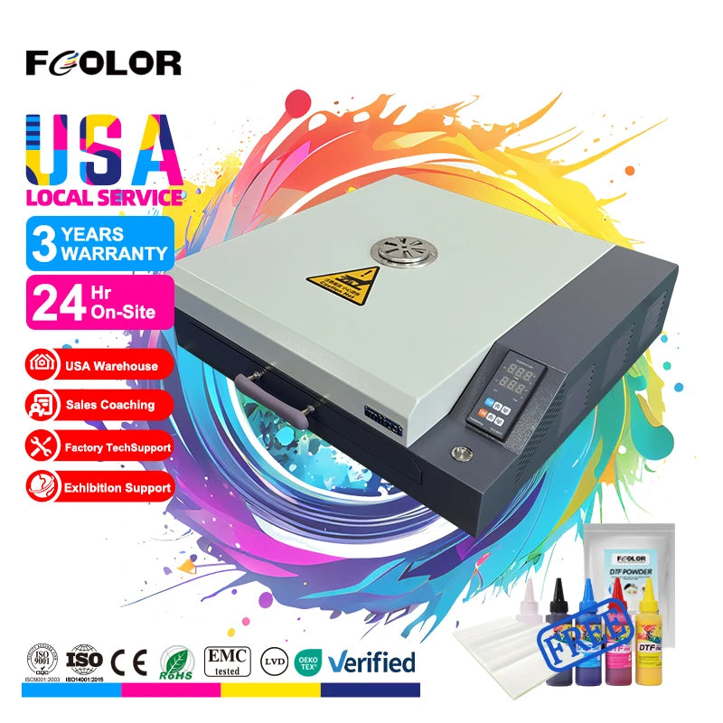 2024 New Update Mini Desktop DTF Printer Oven for A3 A3+ Large Format Printing Printing Shops