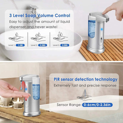 Automatic Soap Dispenser Dish Soap Dispenser Touchless Infrared Motion Sensor Soap Dispenser