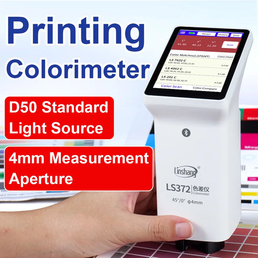 LS372 4mm Aperture Color Reader with Massive Custom Color Storage and Electronic Color Card Software for Quick Data Entry