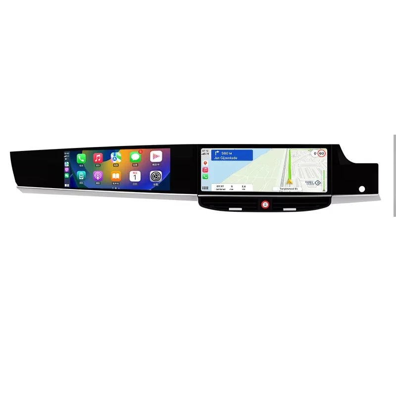 Dual 12.3\" Screen for Porsche Panamera RHD 2010-2016 Android 13 Car for DVD Player GPS Navigation DSP Stereo Multimedia