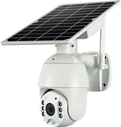 Solar Security Camera Night Vision Built-In Battery 4G Sim Card Wifi Outdoor PTZ Solar Panels Camera