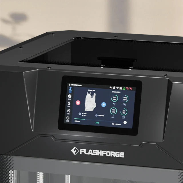 Flashforge Guider 3 Ultra 500mm/s Fast Speed Double Extruder 3D Printer Auto-Leveling USB for Printing Shops Labs FDM 1-Year