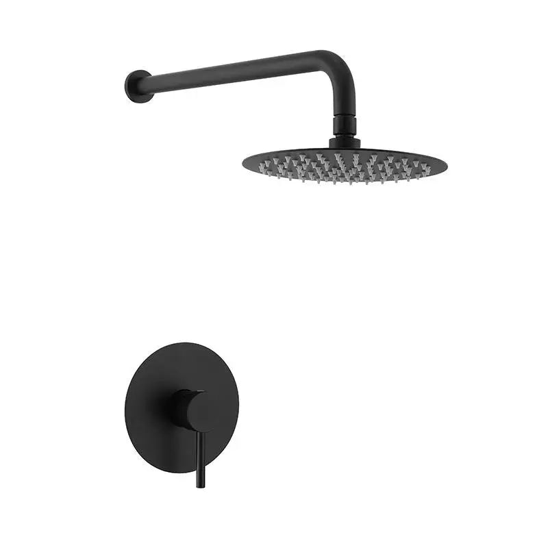 High Quality Hot Sale Concealed Wall Mounted Bathroom Shower Faucet Set Hot & Cold Water Rainfall Shower Mixer