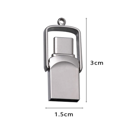 NEW Mini 64GB 128GB Type C Ultra Dual USB Flash Drive Memory Stick Thumb Pen Drive Creative Gifts for Business USB Flash Drives