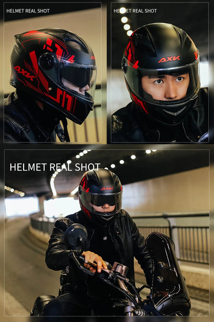 2025 NEW LA  New National Standard 3C Certified Electric Motorcycle Helmet Winter Warm Motorcycle Four Seasons Riding Helmet