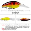 Hot Sale 14g/10cm Multiple Colors Swing Bait Seawater Freshwater Fishing Bait Artificial Simulation Swimming Bait