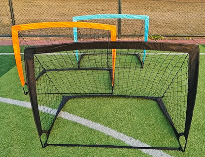 Portable Indoor/Outdoor Soccer Goal Nets Kids Training Equipment for Backyard Ball Games and Sports